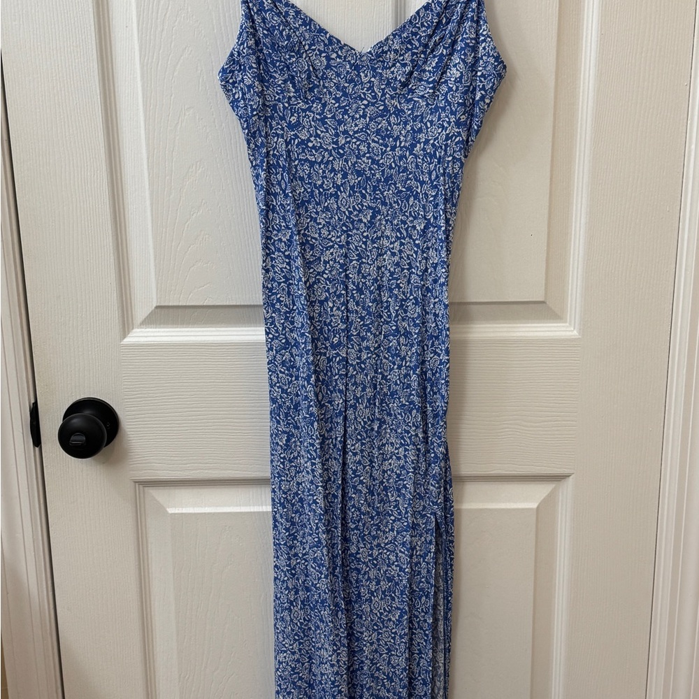 Hello Molly Blue and White Floral Dress